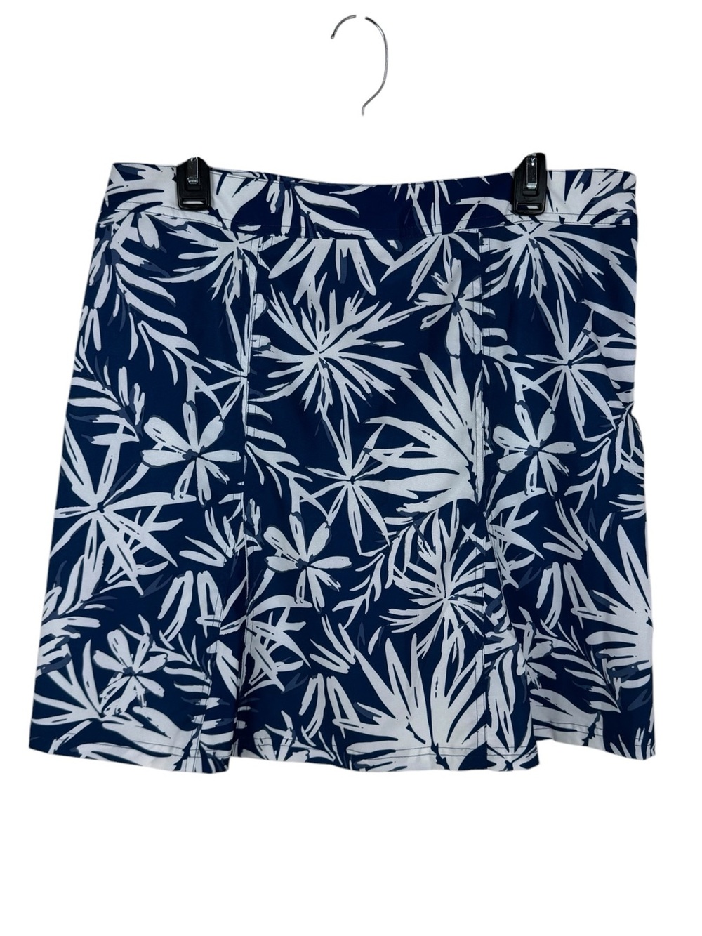 Rip Skirt Hawaii Ripskirt Tropical Palms Navy Print Size Large